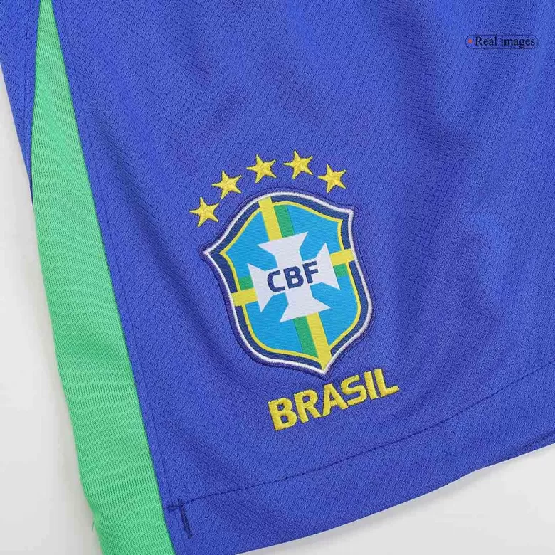 Brazil Home Soccer Shorts 2024 - gojersey