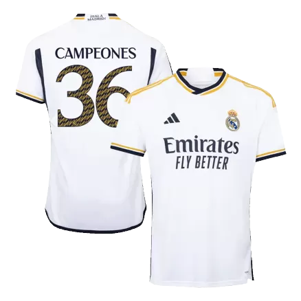 Real Madrid CAMPEONES #36 Home Jersey 2023/24 - gojersey