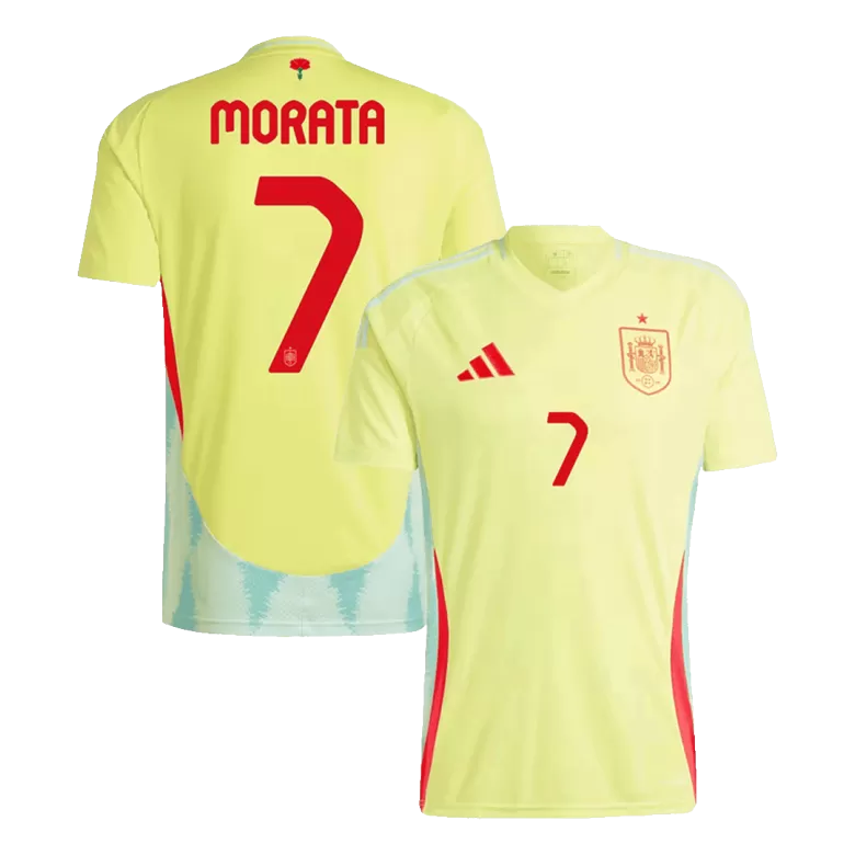 Spain MORATA #7 Away Jersey EURO 2024 - gojersey