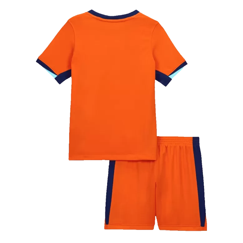 Netherlands Home Jersey Kit EURO 2024 Kids(Jersey+Shorts) - gojersey