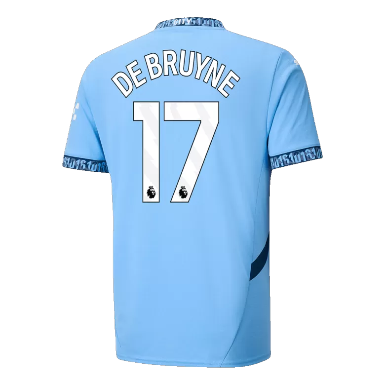 Manchester City DE BRUYNE #17 Home Jersey 2024/25 - gojersey