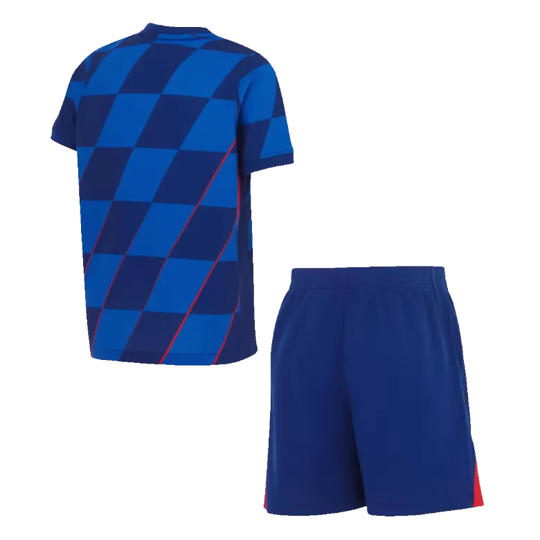 Croatia Away Jersey Kit EURO 2024 Kids(Jersey+Shorts) - gojersey