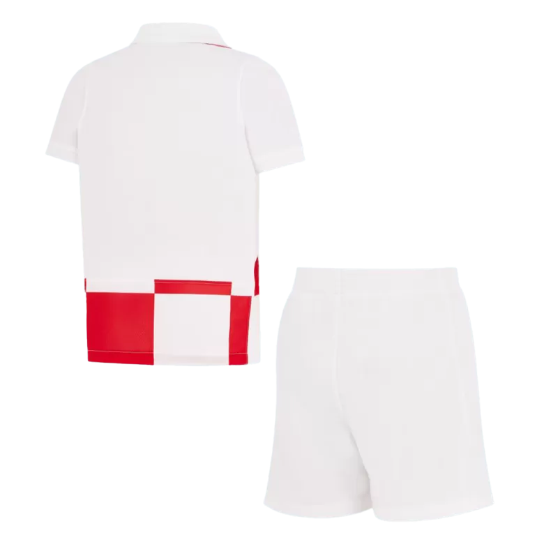 Croatia Home Jersey Kit EURO 2024 Kids(Jersey+Shorts) - gojersey