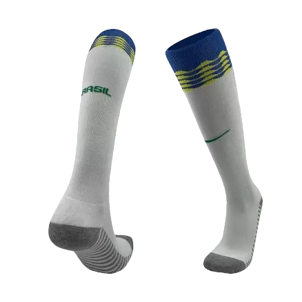 Brazil Home Soccer Socks 2024 Kid - gojersey