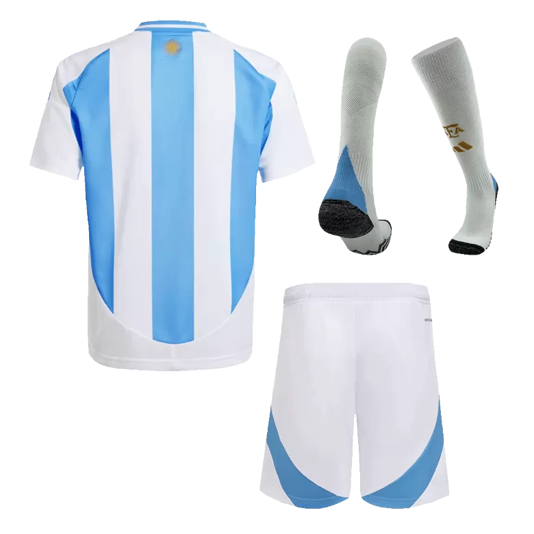 Argentina Home Jersey Kit 2024 Kids(Jersey+Shorts+Socks) - gojersey