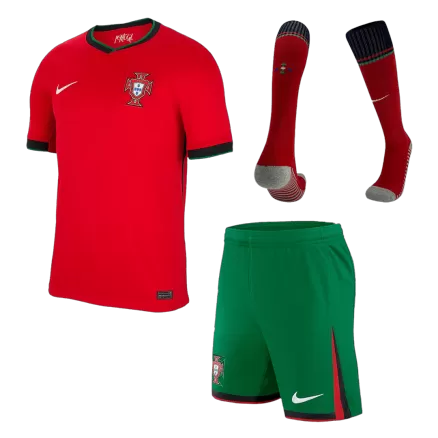 Portugal Home Jersey Kit EURO 2024 (Jersey+Shorts+Socks) - gojersey