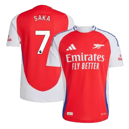Arsenal SAKA #7 Home Jersey Authentic 2024/25 - gojersey