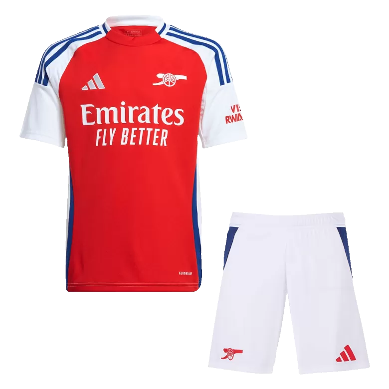 Arsenal Home Jersey Kit 2024/25 Kids(Jersey+Shorts) - gojersey