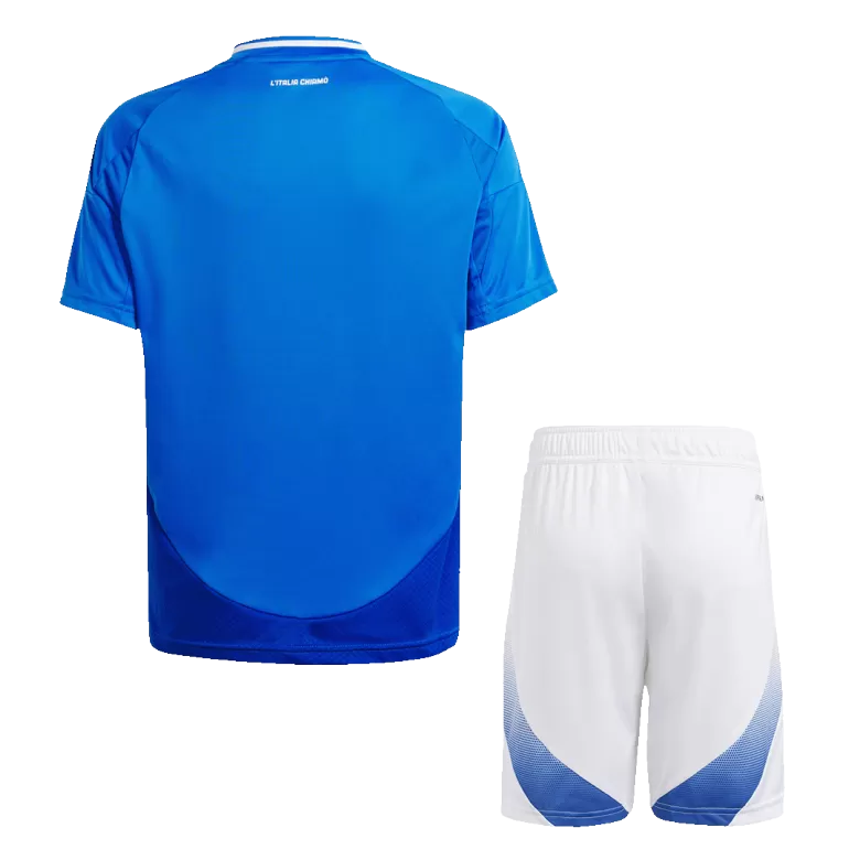 Italy Home Jersey Kit EURO 2024 Kids(Jersey+Shorts) - gojersey