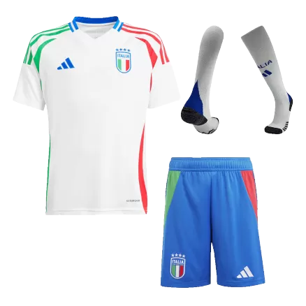 Italy Away Jersey Kit EURO 2024 Kids(Jersey+Shorts+Socks) - gojersey