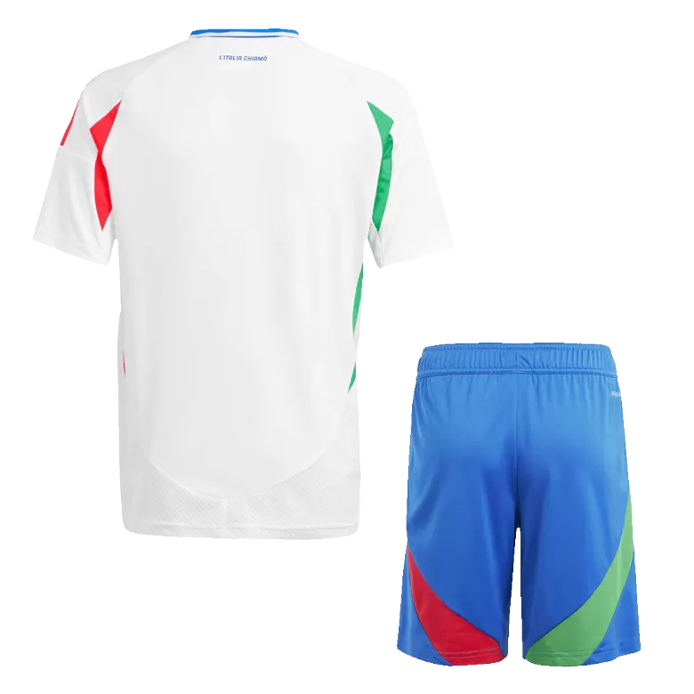 Italy Away Jersey Kit EURO 2024 Kids(Jersey+Shorts) - gojersey