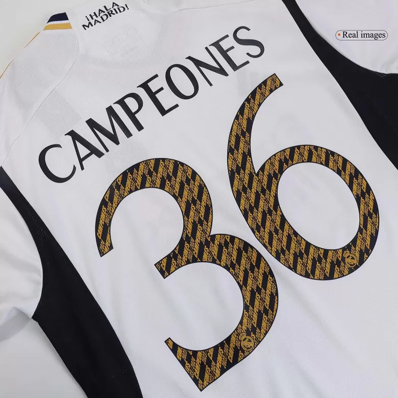 Real Madrid CAMPEONES #36 Home Jersey 2023/24 - gojersey