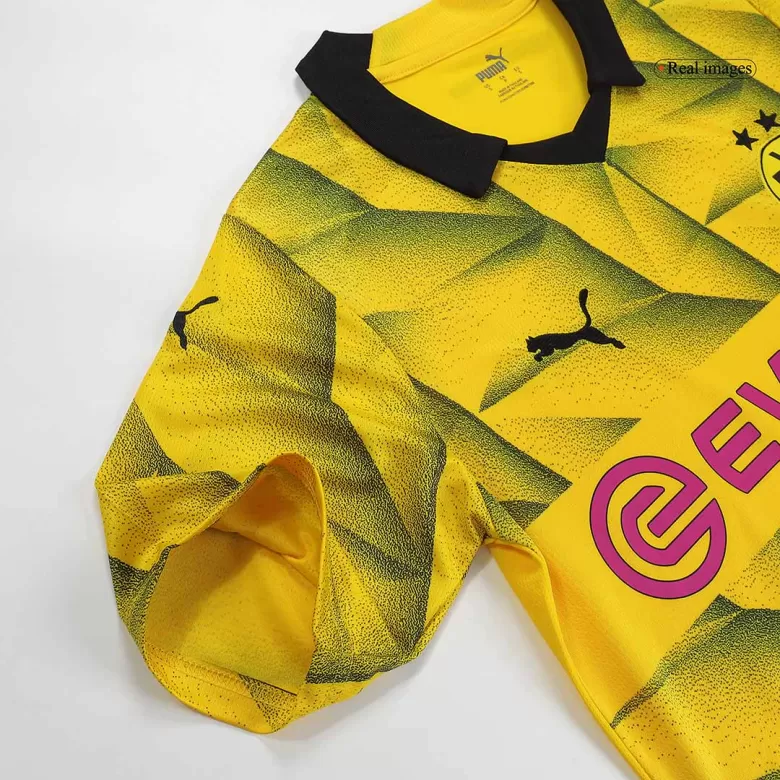 Dortmund Third Away Jersey Kit 2023/24 (Jersey+Shorts)  - UCL FINAL - gojersey