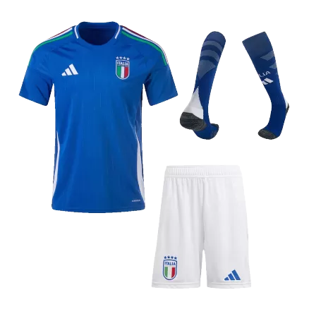 Italy Home Jersey Kit EURO 2024 (Jersey+Shorts+Socks) - gojersey