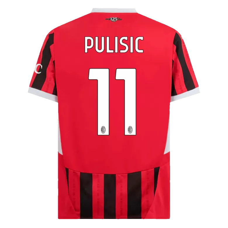 AC Milan PULISIC #11 Home Jersey 2024/25 - gojersey