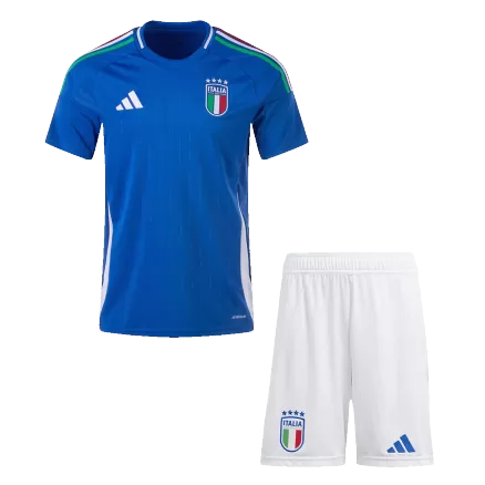 Italy Home Jersey Kit EURO 2024 (Jersey+Shorts) - gojersey