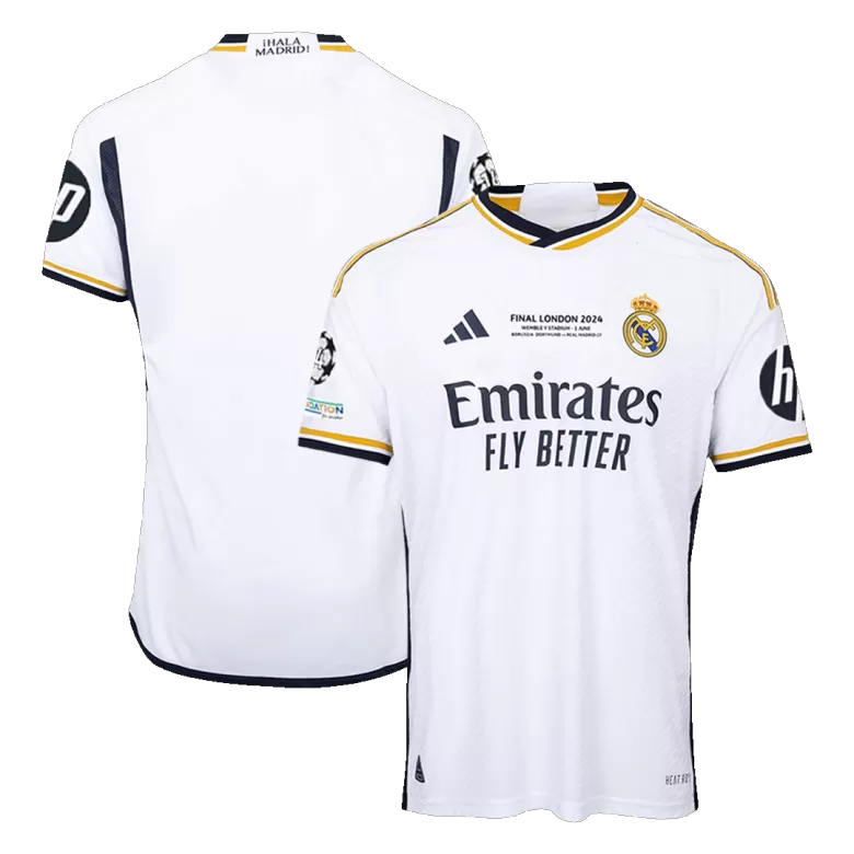 Real Madrid Home Jersey Authentic 2023/24 - UCL Edition - UCL FINAL - gojersey