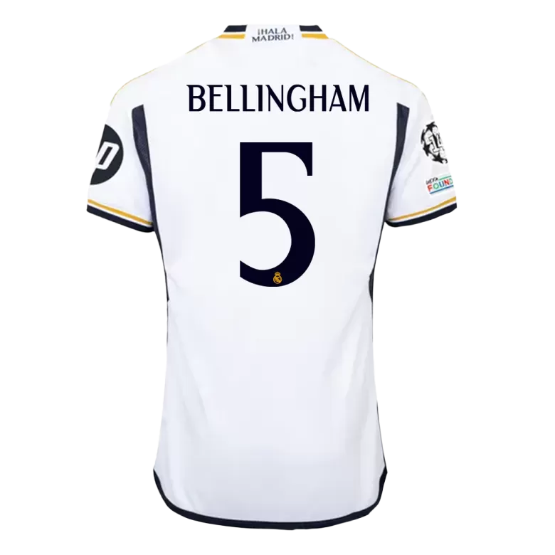 Real Madrid BELLINGHAM #5 Home Jersey 2023/24 - UCL FINAL - gojersey