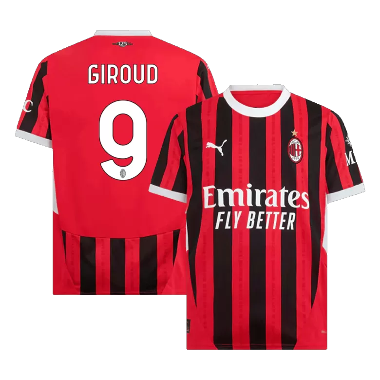 AC Milan GIROUD #9 Home Jersey 2024/25 - gojersey