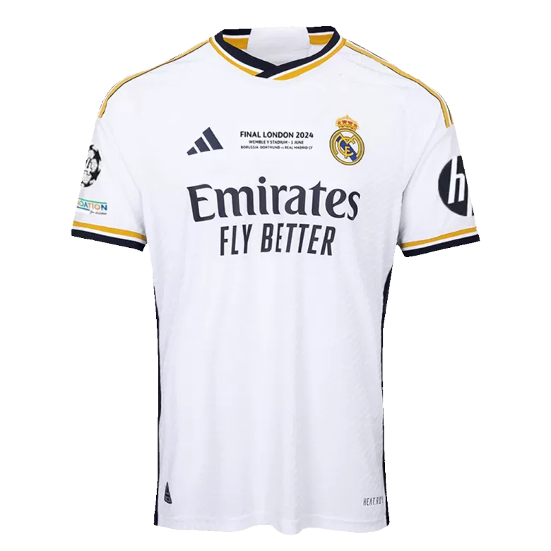 Real Madrid Home Jersey Authentic 2023/24 - UCL Edition - UCL FINAL - gojersey