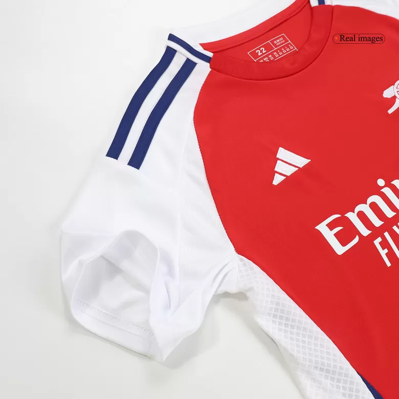 Arsenal Home Jersey Kit 2024/25 Kids(Jersey+Shorts) - gojersey