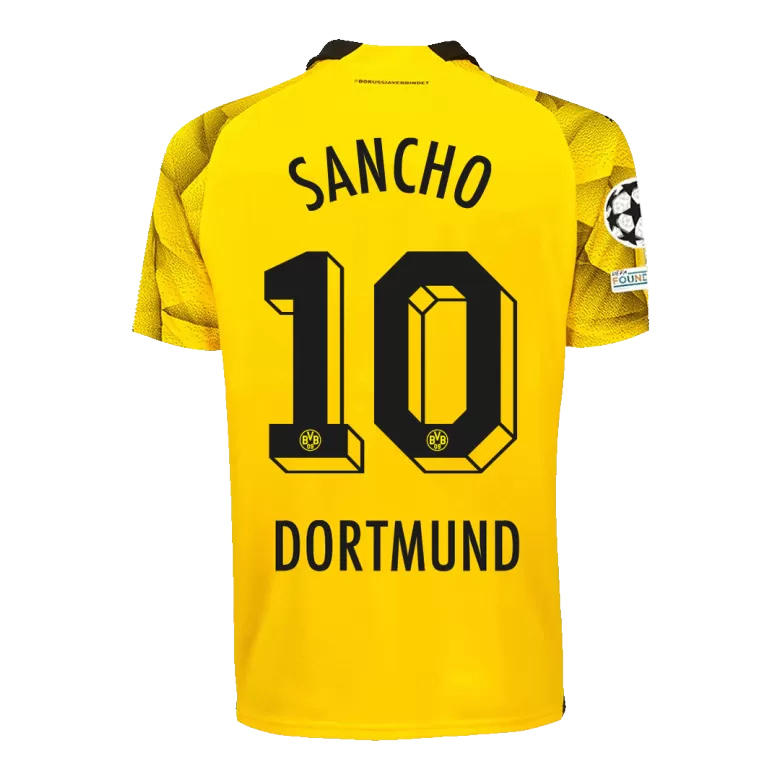 Dortmund SANCHO #10 Third Away Jersey 2023/24 - UCL FINAL - gojersey