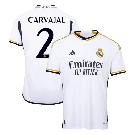 Real Madrid CARVAJAL #2 Home Jersey Authentic 2023/24 - gojersey