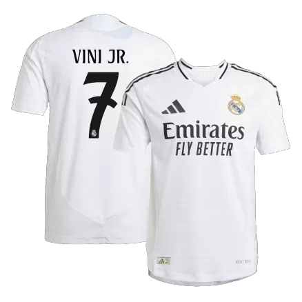 Real Madrid VINI JR. #7 Home Jersey Authentic 2024/25 - gojersey