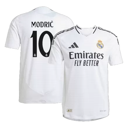 Real Madrid MODRIĆ #10 Home Jersey Authentic 2024/25 - gojersey