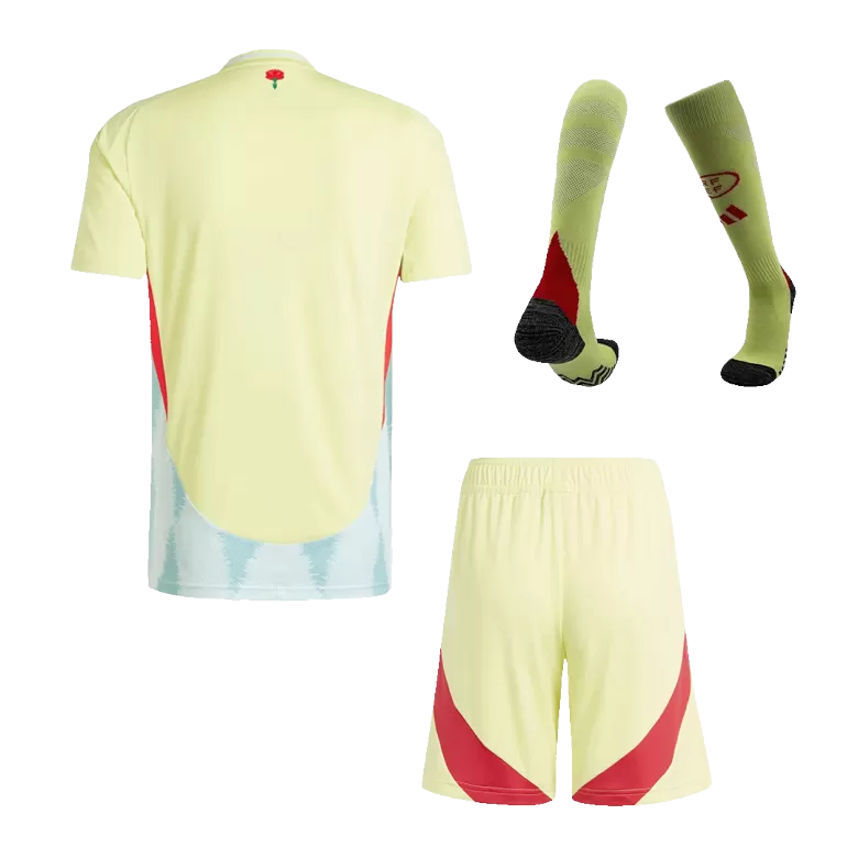 Spain Away Jersey Kit EURO 2024 (Jersey+Shorts+Socks) - gojersey