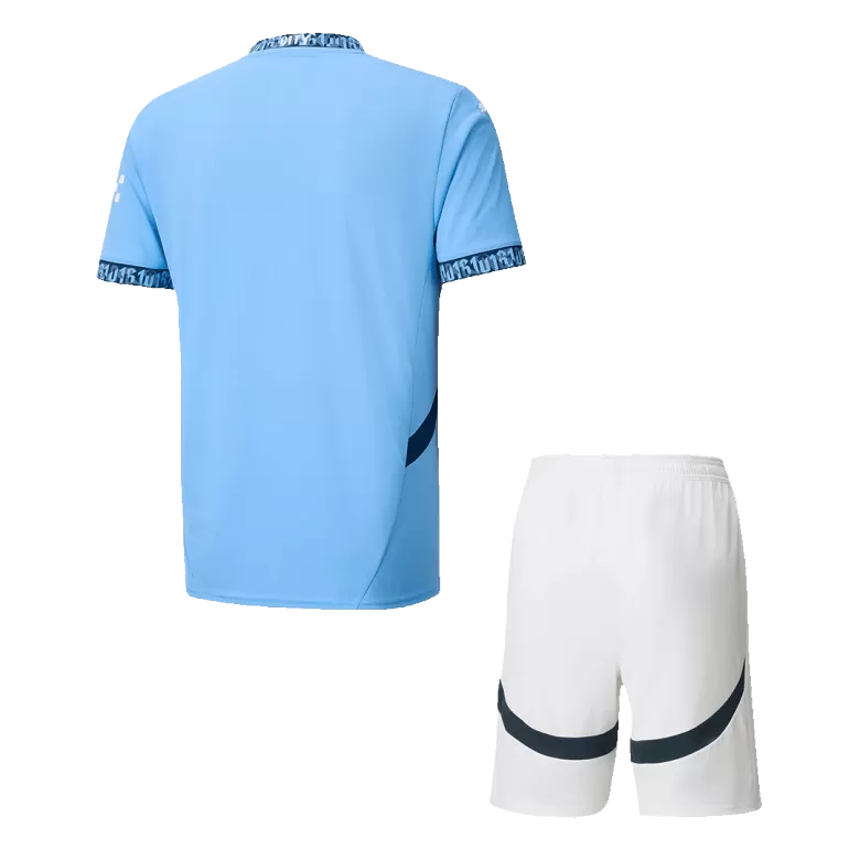Manchester City Home Jersey Kit 2024/25 (Jersey+Shorts) - gojersey