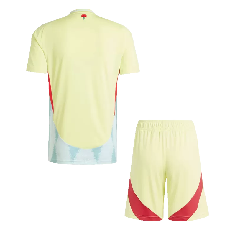 Spain Away Jersey Kit EURO 2024 (Jersey+Shorts) - gojersey