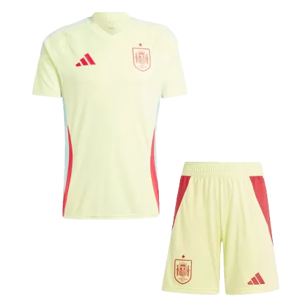 Spain Away Jersey Kit EURO 2024 (Jersey+Shorts) - gojersey
