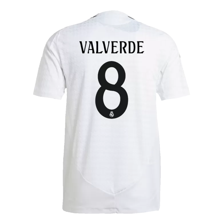 Real Madrid VALVERDE #8 Home Jersey Authentic 2024/25 - gojersey