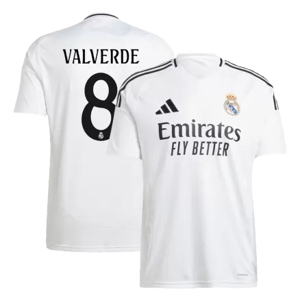 Real Madrid VALVERDE #8 Home Jersey 2024/25 - gojersey