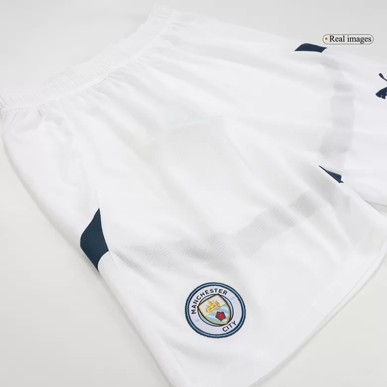 Manchester City Home Soccer Shorts 2024/25 - gojersey