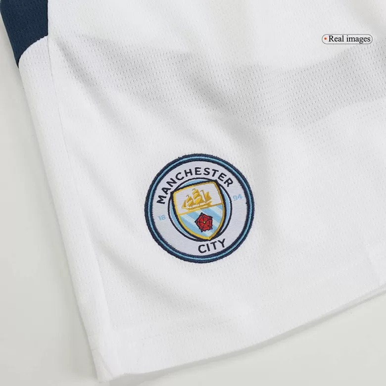 Manchester City Home Soccer Shorts 2024/25 - gojersey