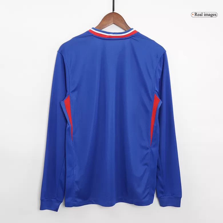 France Long Sleeve Home Jersey EURO 2024 - gojersey