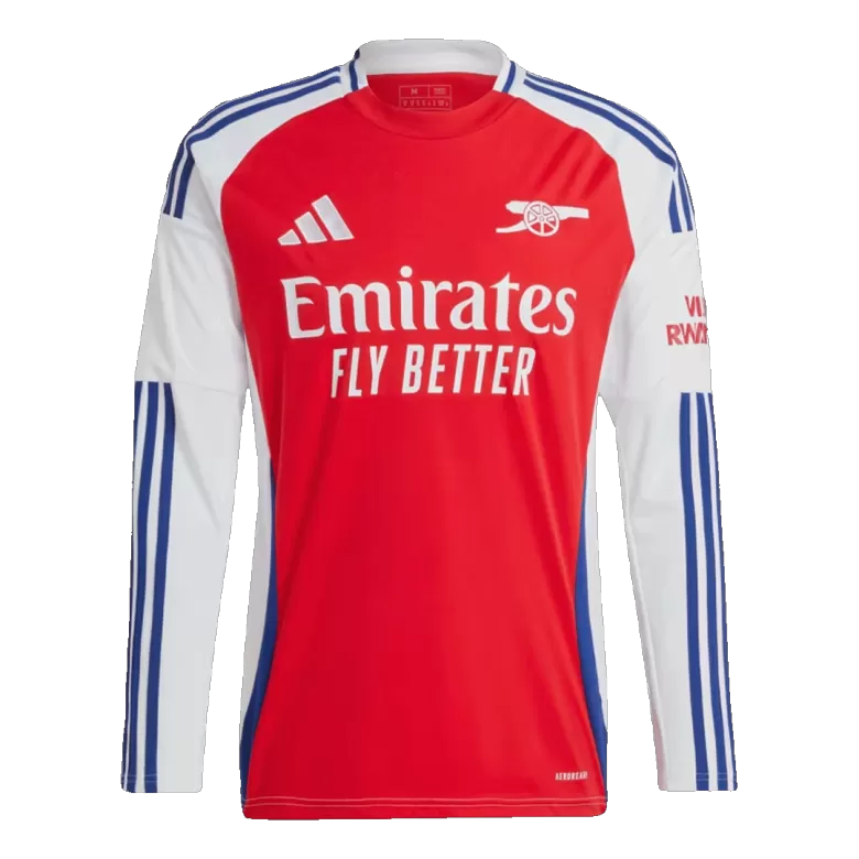 Arsenal Long Sleeve Home Jersey 2024/25 - gojersey