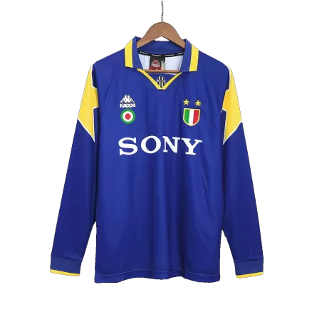 Juventus Away Jersey Retro 1995/96 - Long Sleeve - gojersey