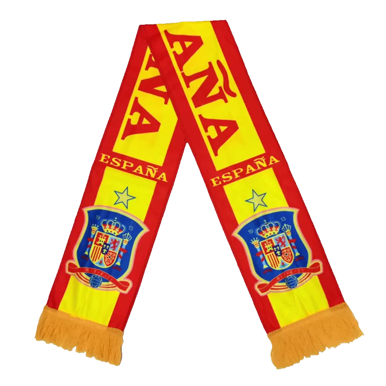 Spain Soccer Scarf Red - gojersey