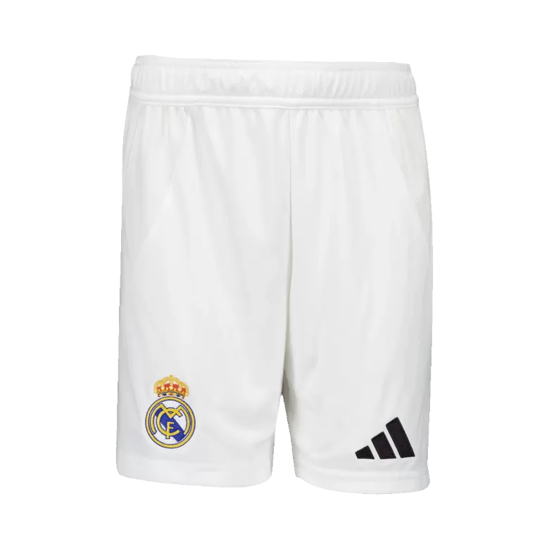 Real Madrid Home Soccer Shorts 2024/25 - gojersey