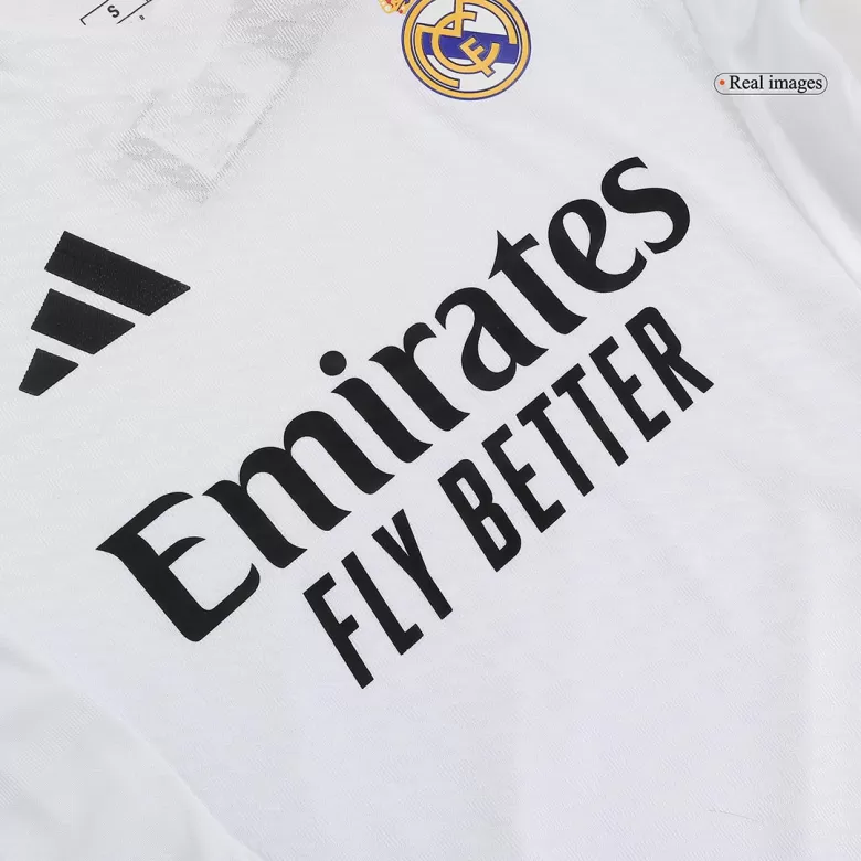 Real Madrid Home Soccer Jersey Kit Authentic 2024/25 (Jersey+Shorts) - gojersey