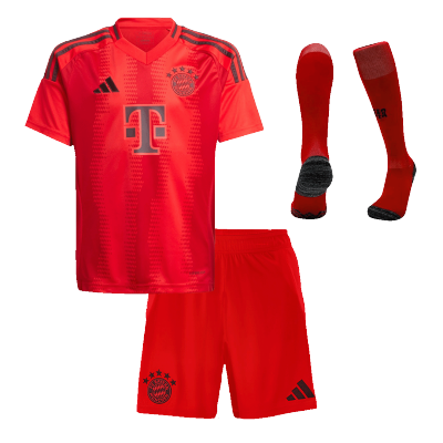 Bayern Munich Home Jersey Kit 2024/25 Kids(Jersey+Shorts+Socks) - gojersey