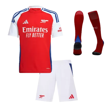 Arsenal Home Jersey Kit 2024/25 Kids(Jersey+Shorts+Socks) - gojersey