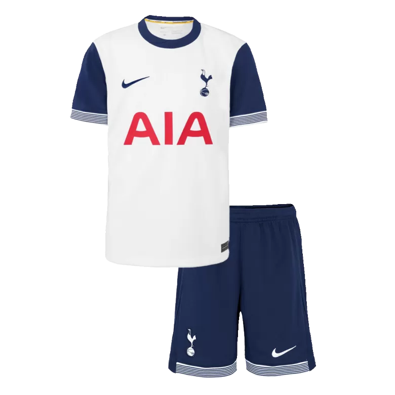 Tottenham Hotspur Home Jersey Kit 2024/25 Kids(Jersey+Shorts) - gojersey