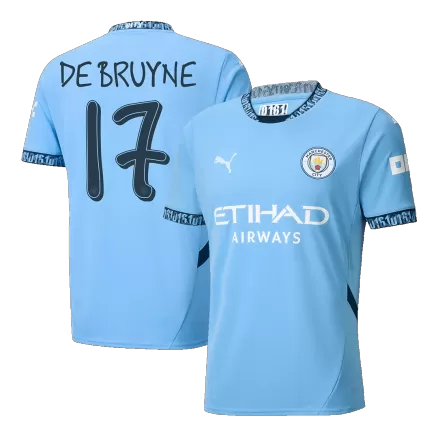 Manchester City DE BRUYNE #17 Home Jersey 2024/25 - UCL Edition - gojersey