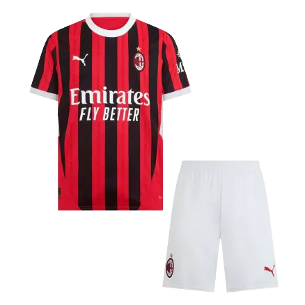 AC Milan Home Jersey Kit 2024/25 (Jersey+Shorts) - gojersey