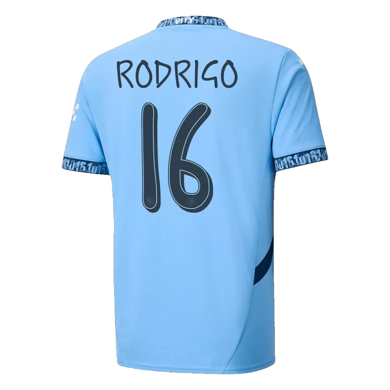 Manchester City RODRIGO #16 Home Jersey 2024/25 - UCL Edition - gojersey