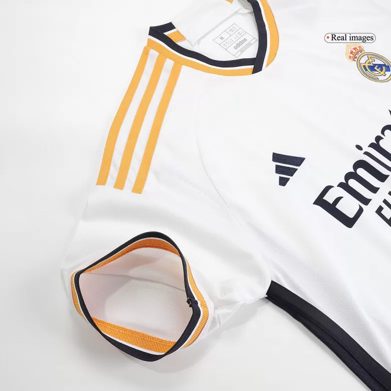 Real Madrid NACHO #6 CHAMPIONS Home Jersey 2023/24 - gojersey